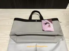 【美品】エルベシャプリエ 705GP マスティック モカ Lサイズ スクエア