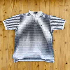 【ビッグサイズ】Polo Ralph Lauren　ボーダーポロシャツ　XL