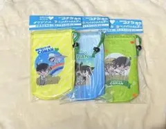 グリーンダカラ　コナン　ペットボトルカバー　全3種