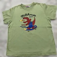 未使用☆MikiHouse ☆恐竜 Tシャツ ☆110