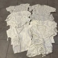 ベビー肌着 西松屋 50~60 美品 8枚セット