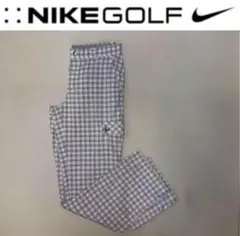 ナイキゴルフ◇DRI-FIT カーゴ パンツ◇グレー チェック サイズ31