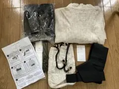アイボリー系 浴衣セットXLサイズ
