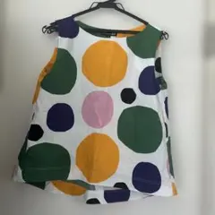 marimekko ×UNIQLOノースリーブチュニック M