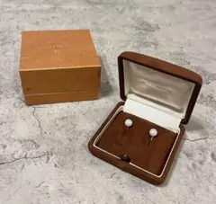 美品 MIKIMOTO ミキモト イヤリング パール K18 7.2mm 鑑定書