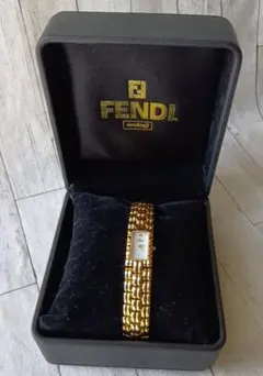 FENDI orologi ゴールド 人気モデル 電池交換済　付属品有