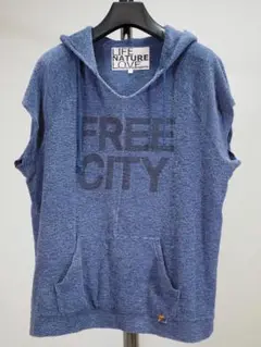 Free City LIFE NATURE LOVE ノースリーブパーカー3 Free City LIFE NATURE LOVE ノースリーブパーカー3 - メルカリ