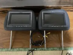 ヘッドレスト モニター 2個