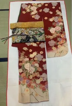 振袖 長襦袢 袋帯 帯締 帯揚 重衿