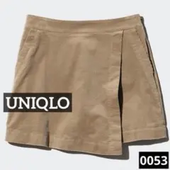 0053 UNIQLO コーデュロイスコート ブラウン