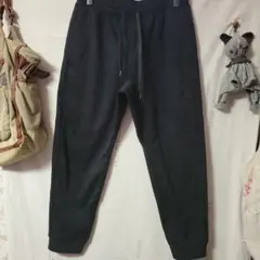 蓄熱裏ボアフリース裏起毛ストレッチヒートジョガーイージーパンツ