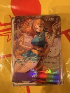 ONE PIECE おナミ キャラクターカード　8パックバトル