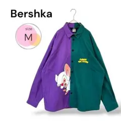 希少　Bershka ピンキーアンドブレイン シャツジャケット カバーオール M