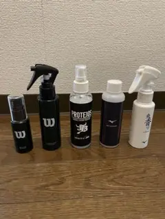 中古 野球 グラブ バット メンテ 5点セット 残7〜8割 爽香守 プロティオス