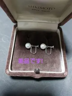 MIKIMOTO / パールイヤリング 18WG