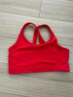 H&M レッド スポーツブラトップ