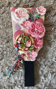 京都 夢み屋 花かんざし羽子板スタンド付