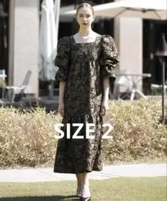 【本日限定値下げ】Acka jacquard volume dress