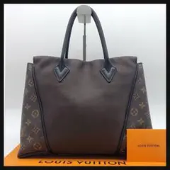 【美品・鑑定済み】ルイヴィトン トートW ショコラ ハンドバッグ モノグラム