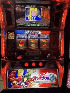パチスロ実機　サクラ大戦3 サミー パチスロサクラ大戦3～Loop Ver.～ 中古パチスロ実機