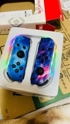 【新品】ジョイコン L/Rセット switch コントローラー　宇宙　大人気