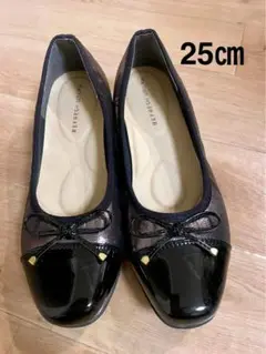 【美品】 リフレッシュウォーク スティールメタリック/ブラック　サイズ25㎝