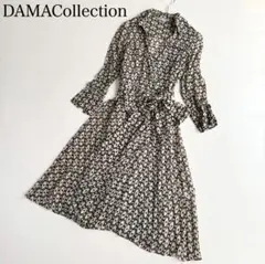 ダーマコレクション　シルクカシュクールワンピース　インナー付き　Mサイズ