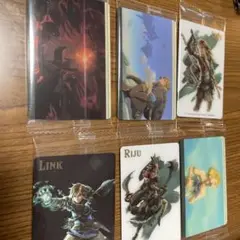 ゼルダの伝説　ウエハース　6枚セット