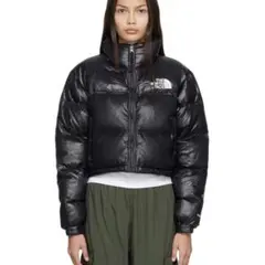 The north face ヌプシ ショート クロップダウンジャケット