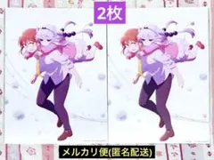 映画 小林さんちのメイドラゴン カンナ 入場者特典7週目　B5イラストボード2枚