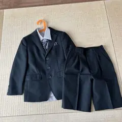 フォーマルスーツセット 120cm 黒