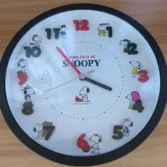 SNOOPY　掛け時計　中古