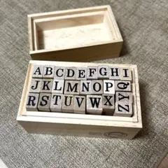 Stamp ALPHABET 26kinds of alphabet stamp