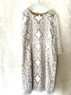 ａｓｋｐ　花柄レースワンピース