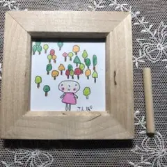 手描きイラスト(フレーム付き)