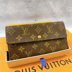 LOUISVUITTON ルイヴィトン ダミエ エベヌ ポルトフォイユ サラ