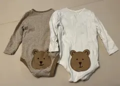 GAP くまけつ ロンパース 6-12M 2着