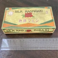 昭和初期 戦前 大友 シルク顔磨 箱