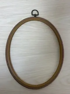 楕円刺繍枠　大
