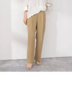 ノーリーズ NOLLEYS 愛されイージータックワイドパンツ (M)