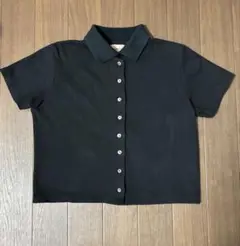THE SHISHIKUI ポロシャツ　ブラック