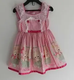 シャーリーテンプル♡うさぎセット♡100センチ♡ぬいぐるみうさぎバニーバスケット ♡New Arrival News♡うさぎぬいぐるみプリントシリーズ発売の