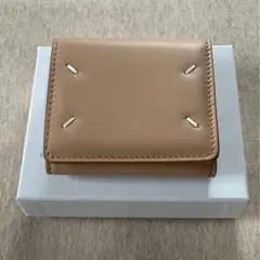 21AW新品 メゾン マルジェラ エンベロープ 折り財布 レディース Nude