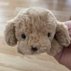 犬型ぬいぐるみ ベージュ