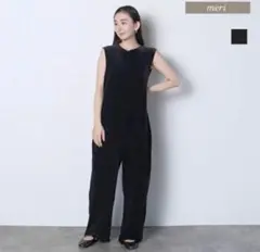 meri ミーリー ベロアオールインワン