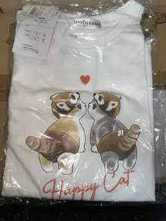 mofusand モフサンド Tシャツ Mサイズ たぬきにゃん 未使用