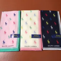 Ralph Lauren ハンカチセット 3枚
