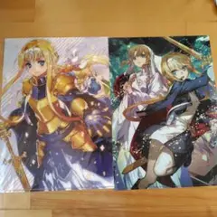 ソードアート・オンライン　アリス　abec クリアファイル
