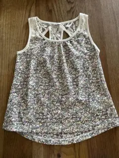 Forever 21 花柄ノースリーブタンクトップ