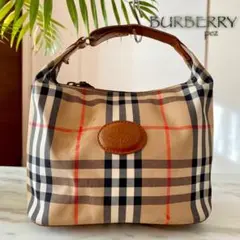 極美品 BURBERRY バーバリー バニティバッグ